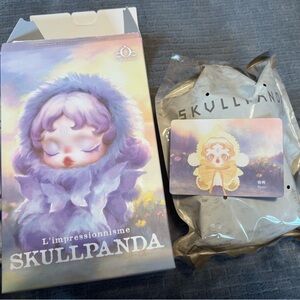 Skullpanda L'impressionnisme Collectible Figure Dawn